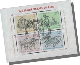 Blockausgabe Berliner Zoo