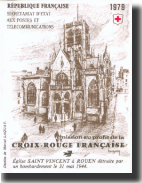 Frankreich Markenheft Rotes Kreuz 1979