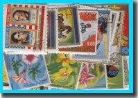50 different stamps EQUATORIAL GUINEA